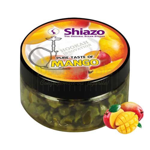 Arome narghilea ieftine - Recipient cu arome pentru narghilea Shiazo Mango fara tutun si nicotina cu aroma de mango - TuburiAparate.ro